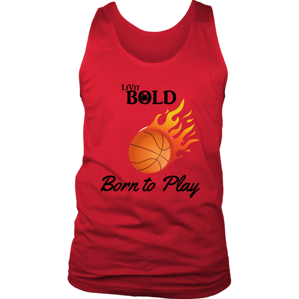 LiVit BOLD District Men's Tank - Basketball Collection - LiVit BOLD