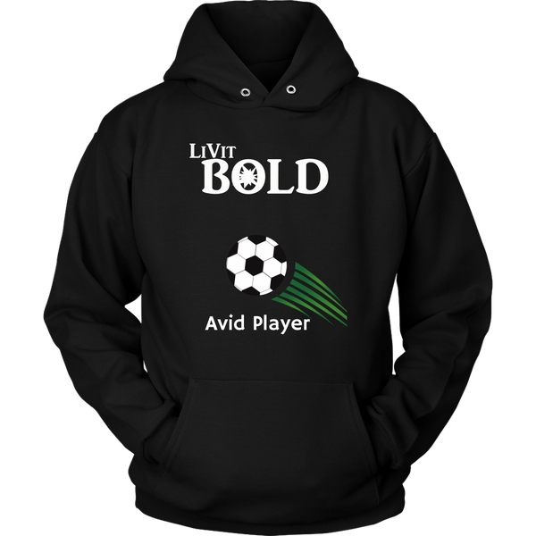 LiVit BOLD Unisex Hoodie - Soccer Collection - LiVit BOLD