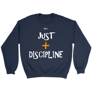 Just Add Discipline Unisex Crewneck Sweathshirt - 7 Colors - LiVit BOLD - LiVit BOLD