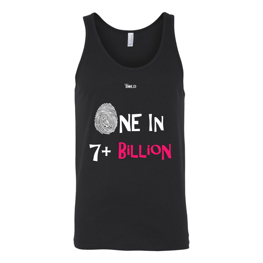 One In 7 Plus Billion - Women's Tank Top - 4 Colors - LiVit BOLD - LiVit BOLD