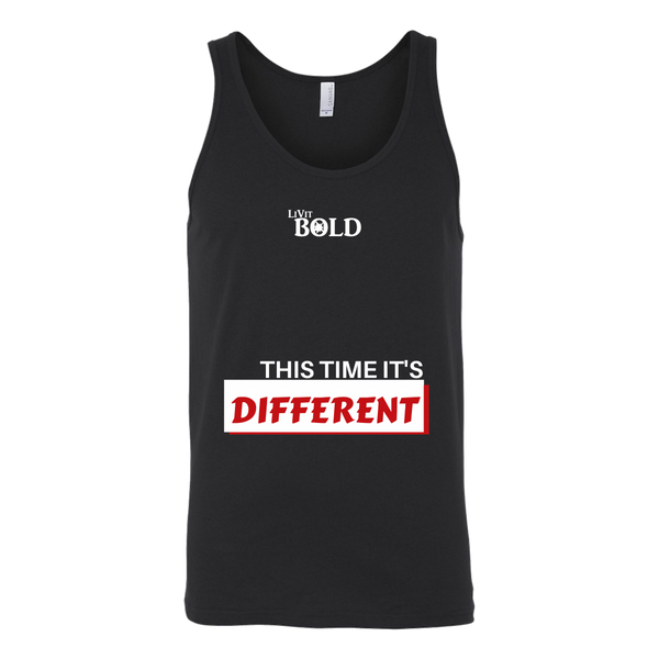 LiVit BOLD Canvas Unisex Tank - This time it's different - LiVit BOLD