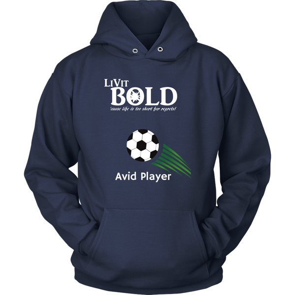 LiVit BOLD Unisex Hoodie - Soccer Collection - LiVit BOLD