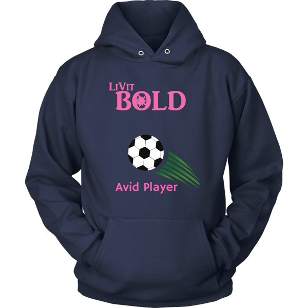 LiVit BOLD Female Hoodie - Soccer Collection - LiVit BOLD