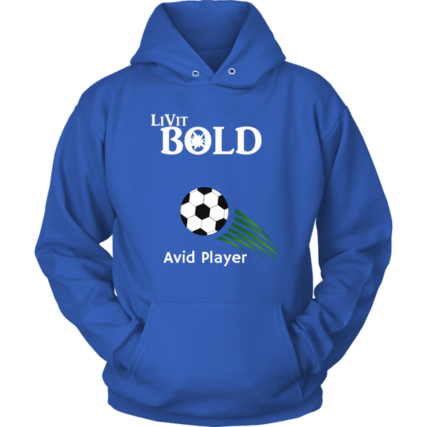 LiVit BOLD Unisex Hoodie - Soccer Collection - LiVit BOLD