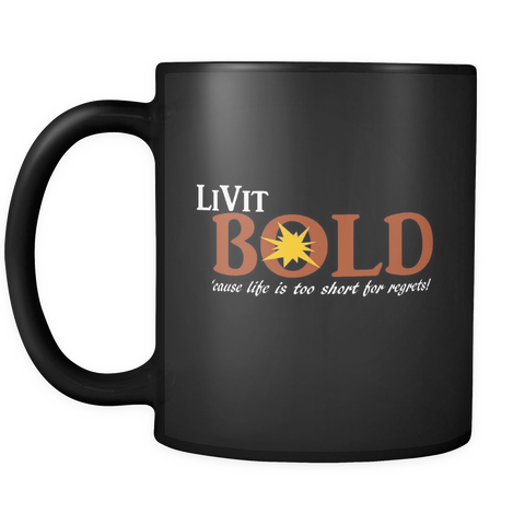 LiVit BOLD Mug - Blk - LiVit BOLD