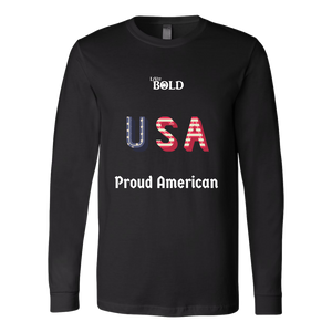 LiVit BOLD Canvas Long Sleeve Shirt - Proud American - LiVit BOLD