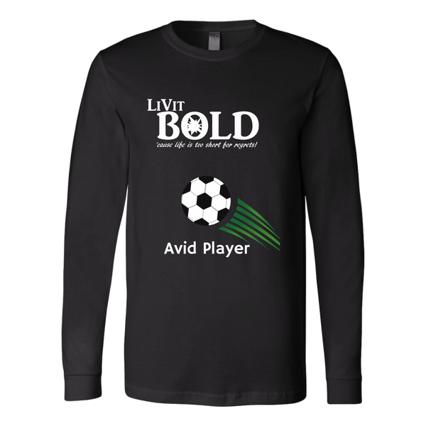 LiVit BOLD Canvas Long Sleeve Shirt - Soccer Collection - LiVit BOLD