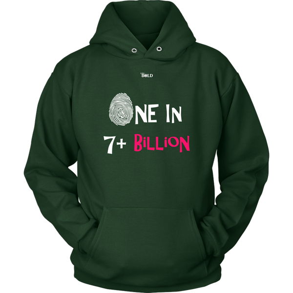 One In 7 Plus Billion - Women's Hoodie - 8 Colors - LiVit BOLD - LiVit BOLD