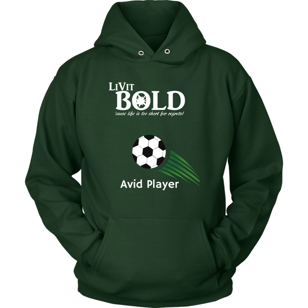 LiVit BOLD Unisex Hoodie - Soccer Collection - LiVit BOLD