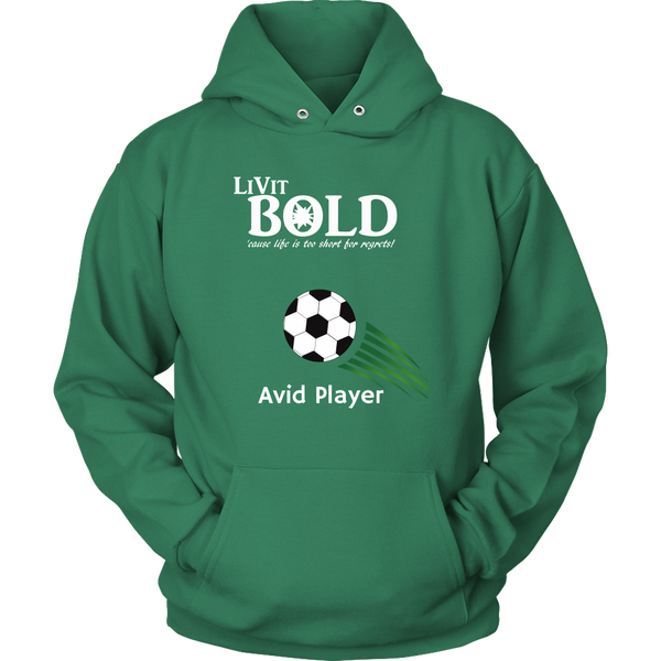 LiVit BOLD Unisex Hoodie - Soccer Collection - LiVit BOLD