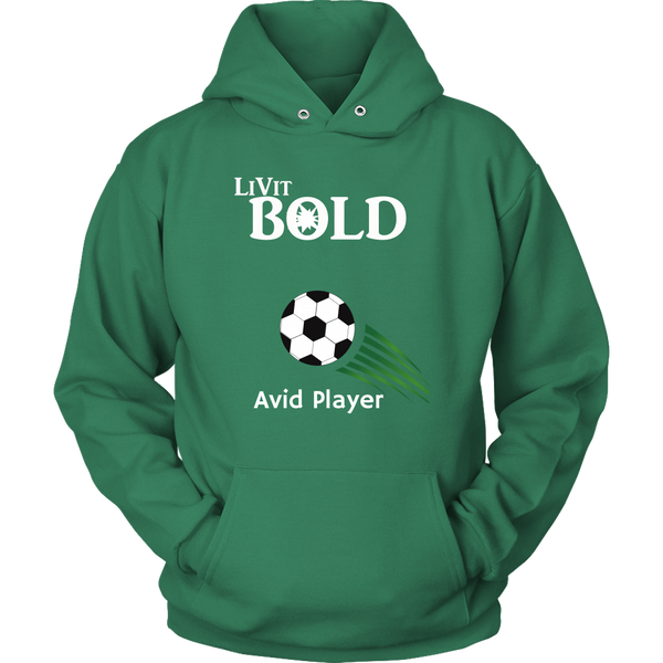 LiVit BOLD Unisex Hoodie - Soccer Collection - LiVit BOLD