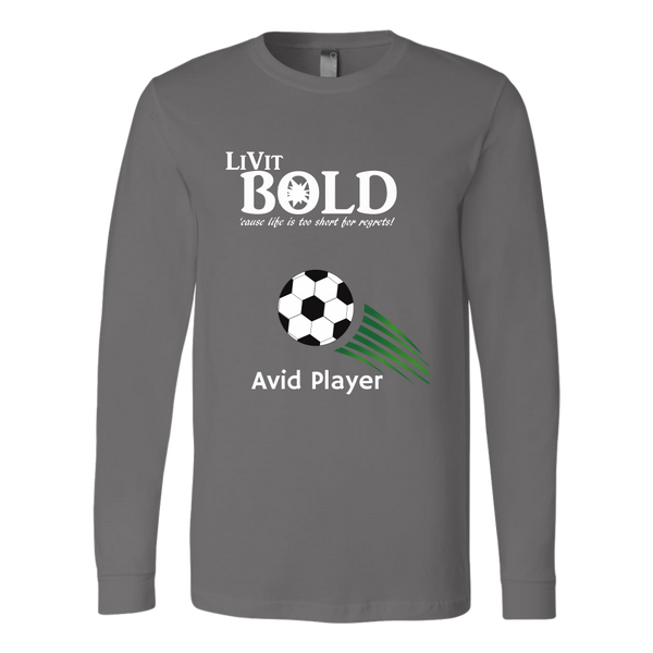 LiVit BOLD Canvas Long Sleeve Shirt - Soccer Collection - LiVit BOLD