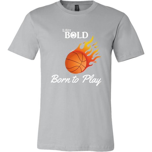 LiVit BOLD Men's - Born to Play - Shirt - Basketball Collection - LiVit BOLD