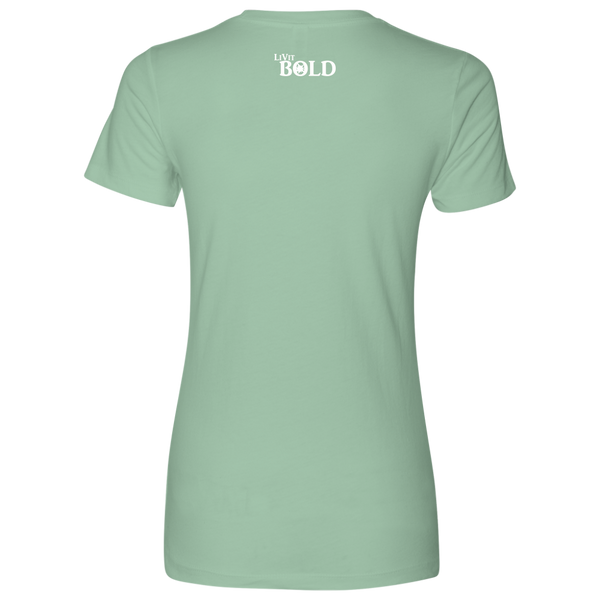 CONFIDENT Front and Back Print Women's Top - 5 Colors - LiVit BOLD - LiVit BOLD