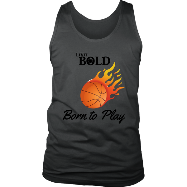 LiVit BOLD District Men's Tank - Basketball Collection - LiVit BOLD