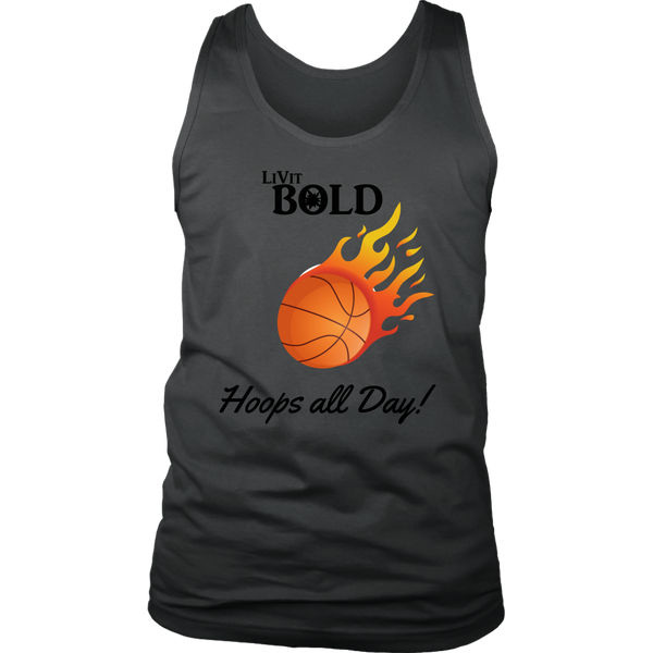 LiVit BOLD Men's Tank - Basketball Collection - LiVit BOLD