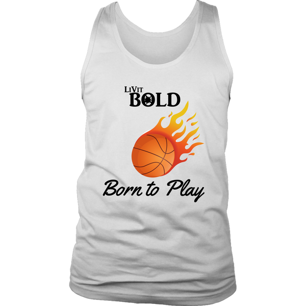 LiVit BOLD District Men's Tank - Basketball Collection - LiVit BOLD