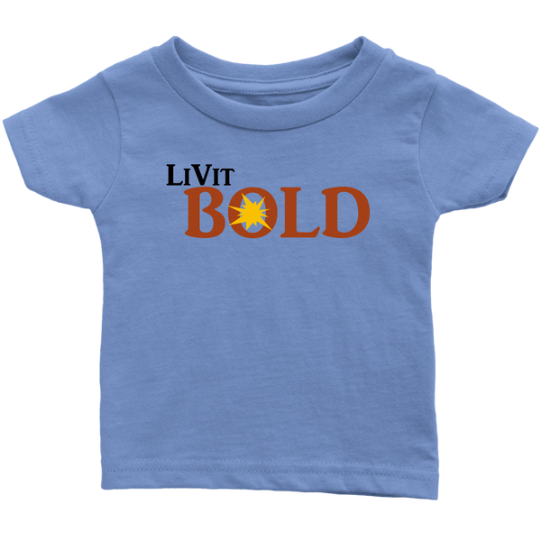 LiVit BOLD Infant T-Shirt - Blk - LiVit BOLD