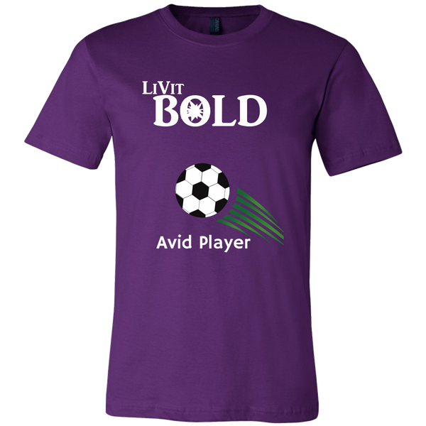 LiVit BOLD Canvas Men's Shirt - Soccer Collection - LiVit BOLD