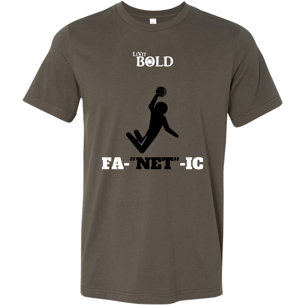 LiVit BOLD Canvas Men's Shirt --- Fa-Net-ic - LiVit BOLD