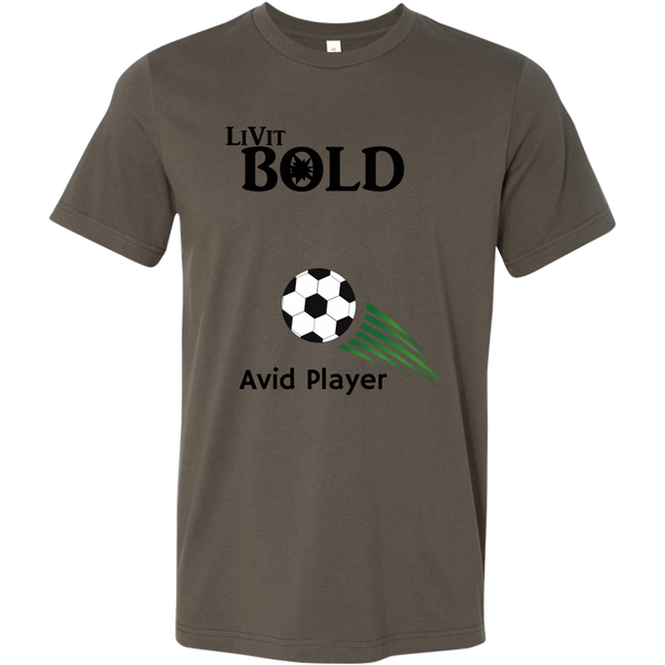 LiVit BOLD Canvas Men's Shirt - Soccer Collection - LiVit BOLD