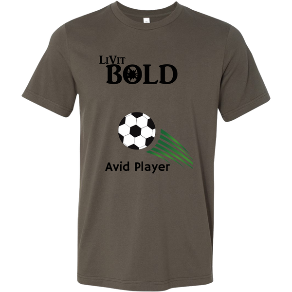 LiVit BOLD Canvas Men's Shirt - Soccer Collection - LiVit BOLD