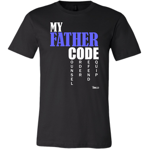 My Father Code Men's T-Shirt - 10 Colors - LiVit BOLD - LiVit BOLD