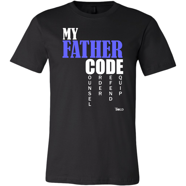 My Father Code Men's T-Shirt - 10 Colors - LiVit BOLD - LiVit BOLD