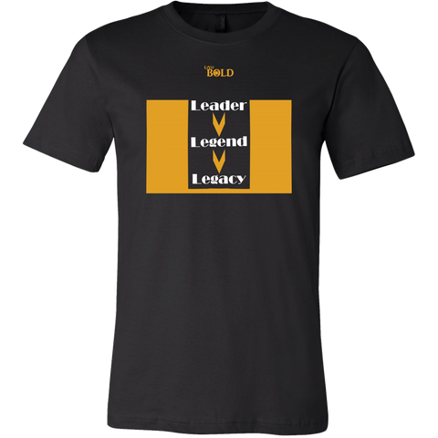 Leader.Legend.Legacy Men's T-Shirt - 16 Colors - LiVit BOLD - LiVit BOLD