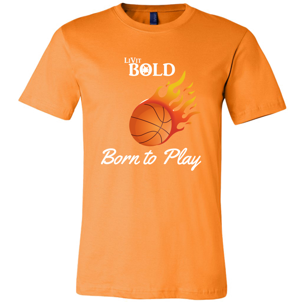 LiVit BOLD Men's - Born to Play - Shirt - Basketball Collection - LiVit BOLD