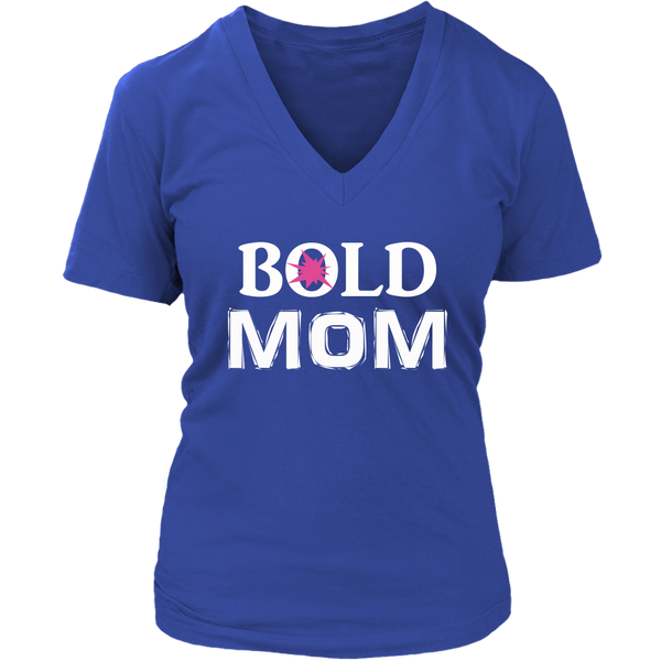 LiVit BOLD District Women's V-Neck Shirt - BOLD MOM - LiVit BOLD