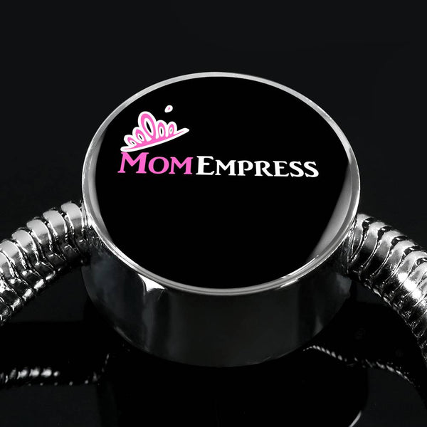 MomEmpress Luxury Steel Charm Bracelet - LiVit BOLD