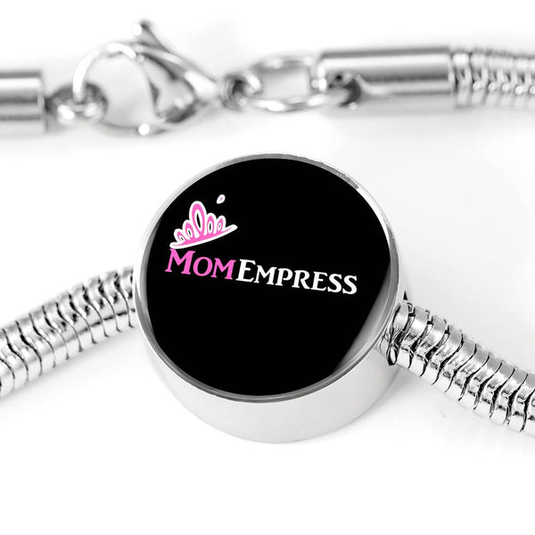 MomEmpress Luxury Steel Charm Bracelet - LiVit BOLD