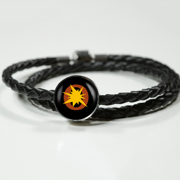 LiVit BOLD Woven Double-Braided Real Leather Charm Bracelet - BOLDERme Collection - LiVit BOLD