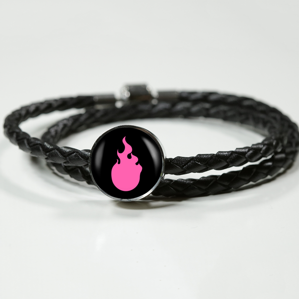 LiVit BOLD Woven Leather Charm Bracelet - LiVit BOLD