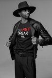 They Won't Break Me - Black Unisex Statement T-Shirt