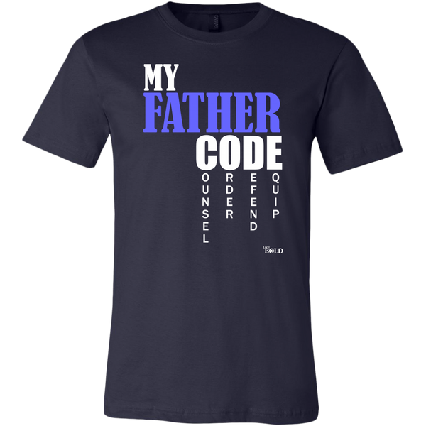 My Father Code Men's T-Shirt - 10 Colors - LiVit BOLD - LiVit BOLD