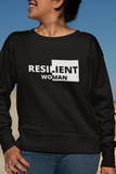 Resilient Woman Black Sweatshirt