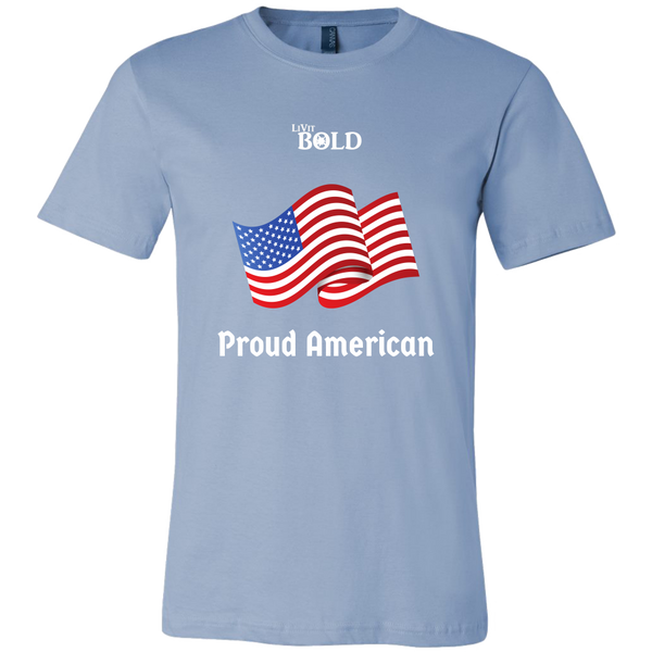 LiVit BOLD Canvas Men's Shirt - Proud American - LiVit BOLD