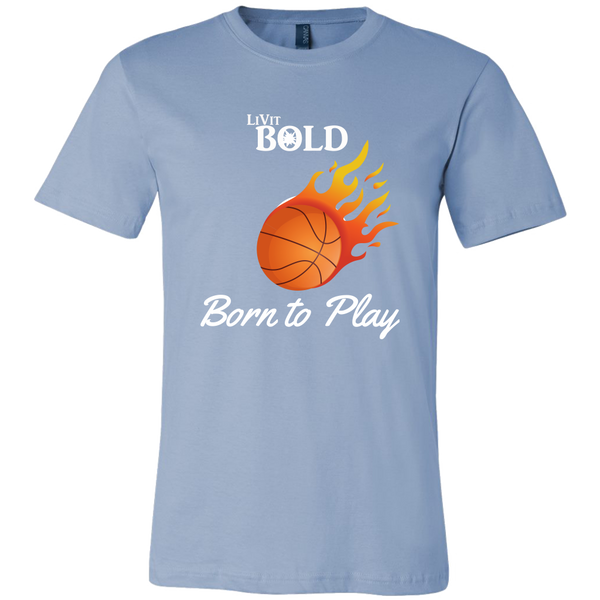 LiVit BOLD Men's - Born to Play - Shirt - Basketball Collection - LiVit BOLD
