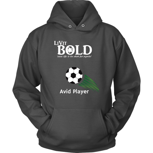LiVit BOLD Unisex Hoodie - Soccer Collection - LiVit BOLD