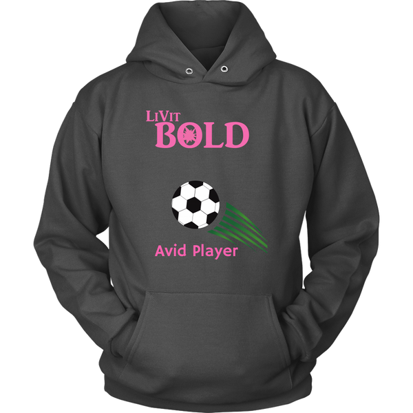 LiVit BOLD Female Hoodie - Soccer Collection - LiVit BOLD