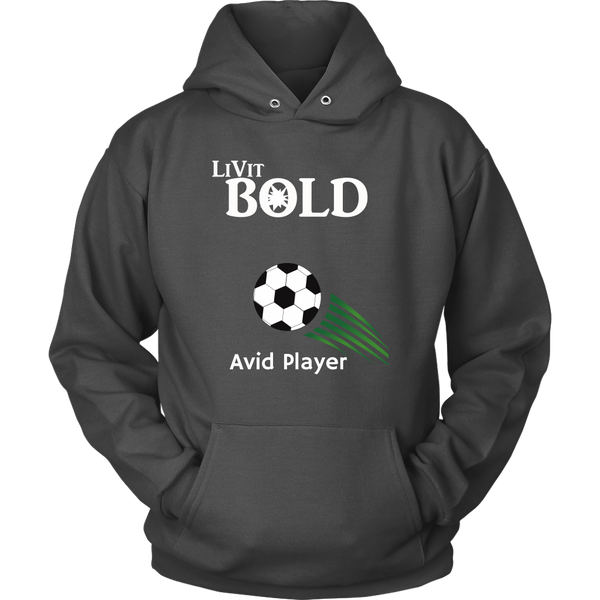 LiVit BOLD Unisex Hoodie - Soccer Collection - LiVit BOLD