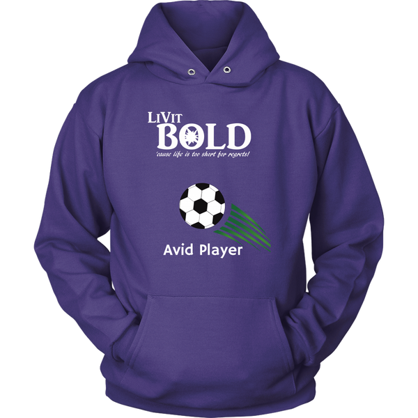 LiVit BOLD Unisex Hoodie - Soccer Collection - LiVit BOLD