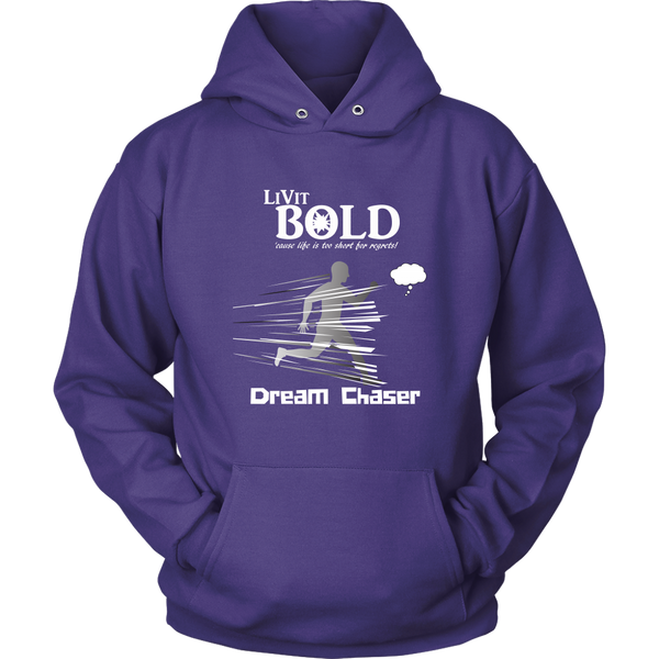 LiVit BOLD Men & Women Hoodies - Dream Chaser - LiVit BOLD