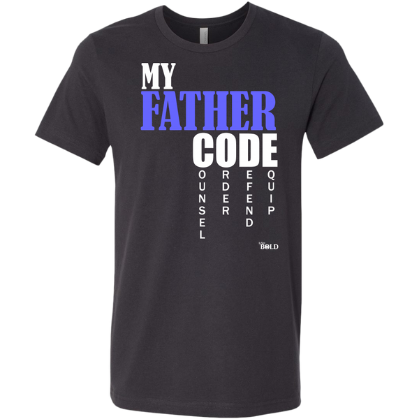 My Father Code Men's T-Shirt - 10 Colors - LiVit BOLD - LiVit BOLD