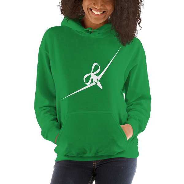 BIG DREAM GIRL - RIBBON BOW PLANE DESIGN - HOODED SWEATSHIRT - 7 COLORS - LiVit BOLD