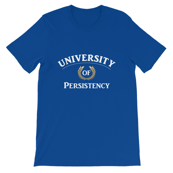 University of Persistency Short-Sleeve Unisex T-Shirt - 19 Colors - LiVit BOLD - LiVit BOLD
