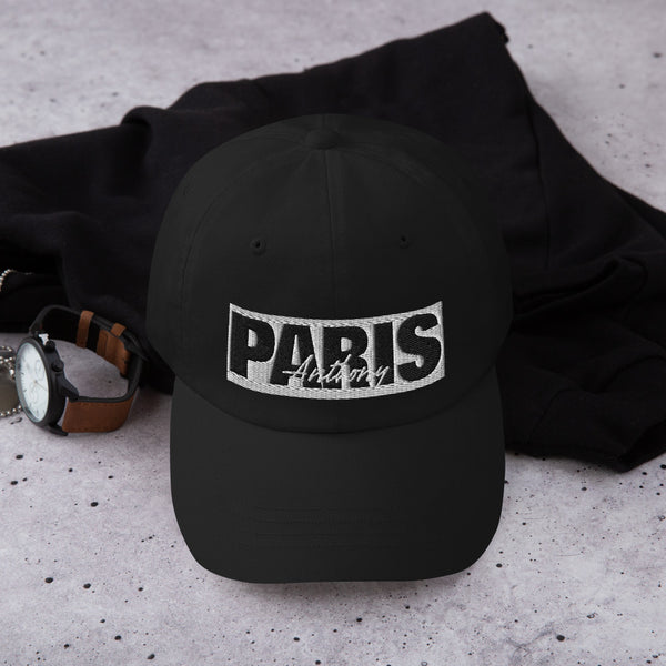 Anthony Paris - Luxury Casual Dad hat - Black - LiVit BOLD