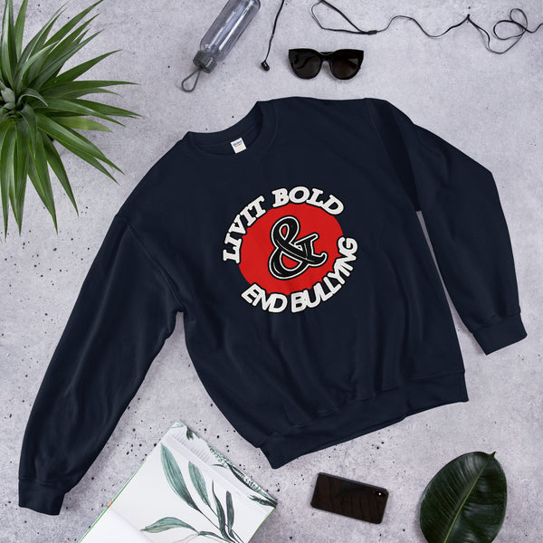 LiVit BOLD & End Bullying Unisex Sweatshirt - 8 Colors - LiVit BOLD